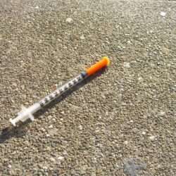 Heroin<em>needle</em>in<em>the</em>street