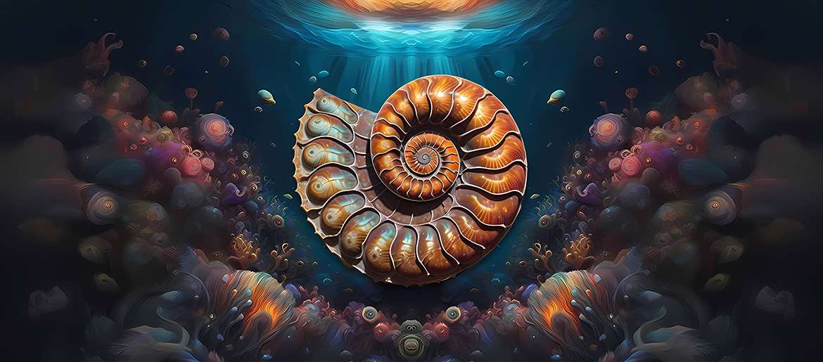 Attmind Podcast 186 Blog Header Ammonite fossil in deep sea
